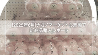 [2025年6月]ナガノマーケット心斎橋で新商品購入レポート